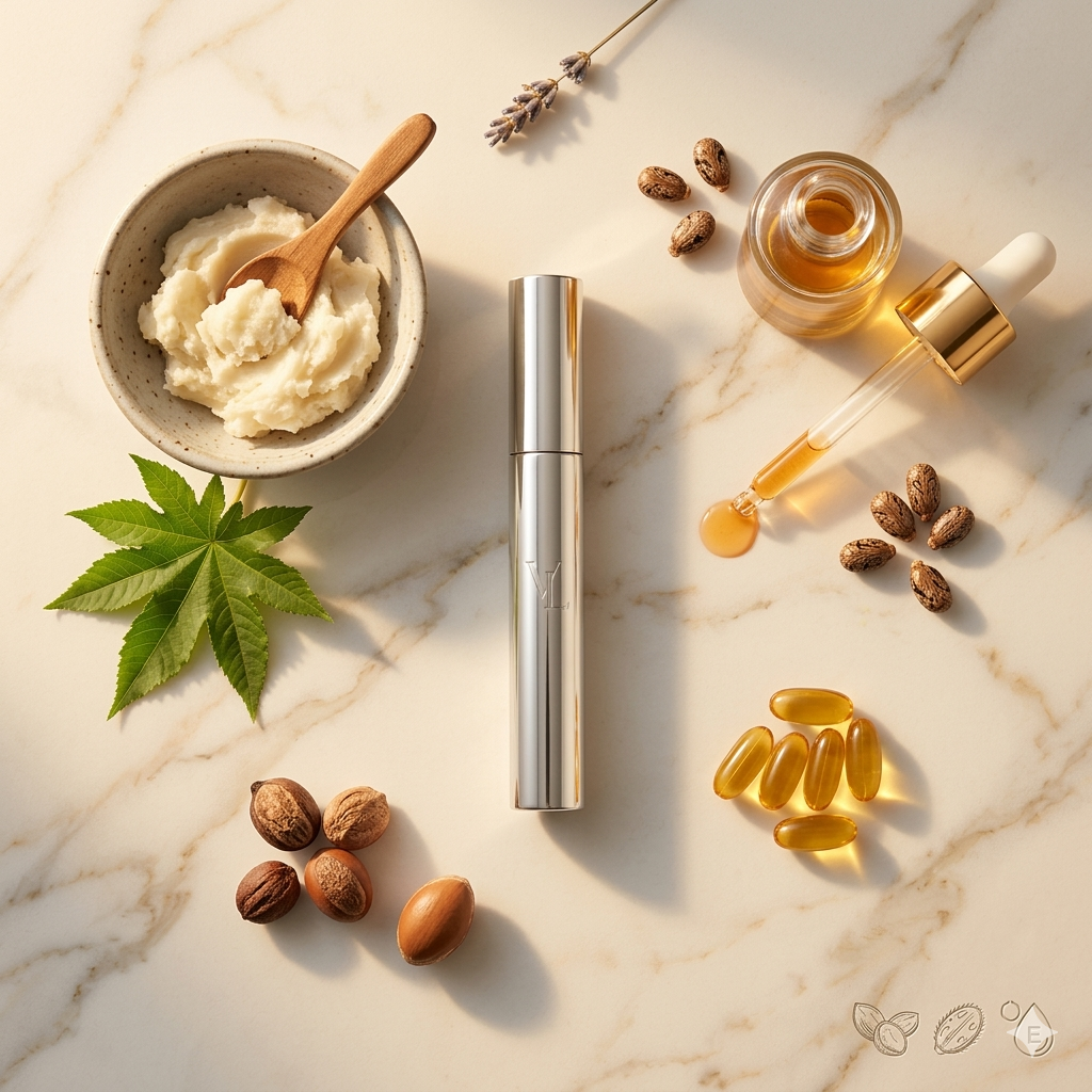 Mascara Naturel Veloria – Longueur, Soin et Allongeant, 100% Naturel